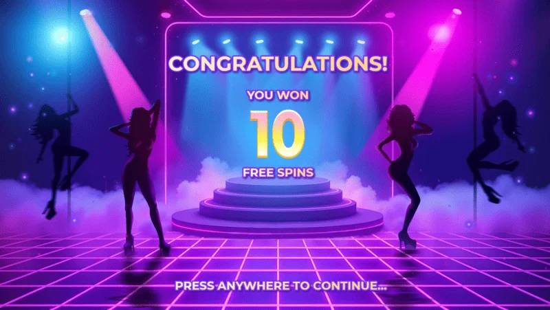 Secret Party - 10 free spins